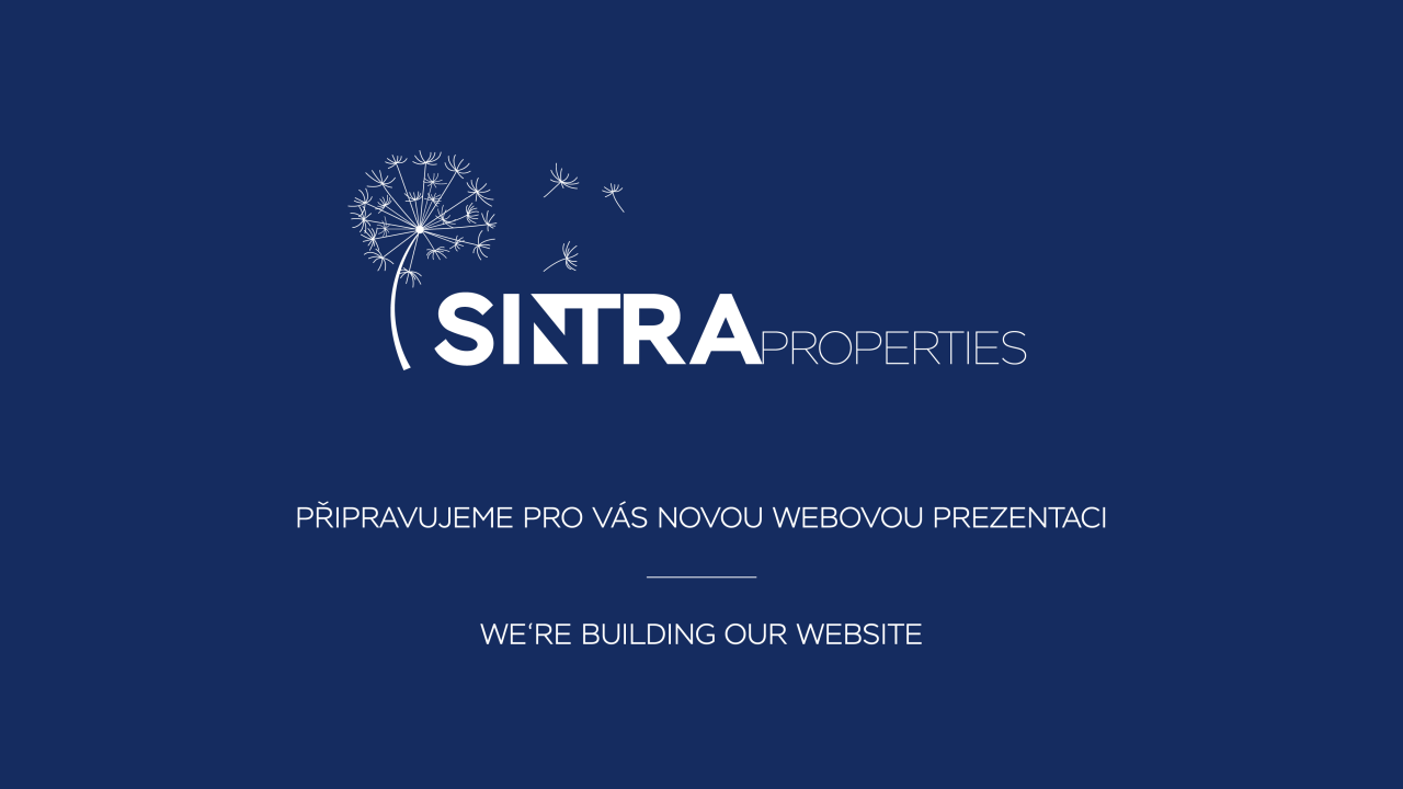 Připravujeme pro Vás web SINTRA properties